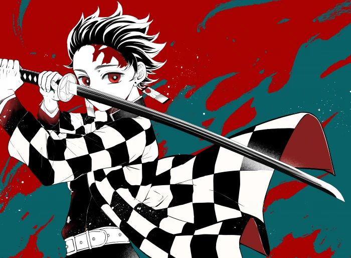 anime Kimetsu no Yaiba Kamado Tanjir 2k 4k 5k 8k