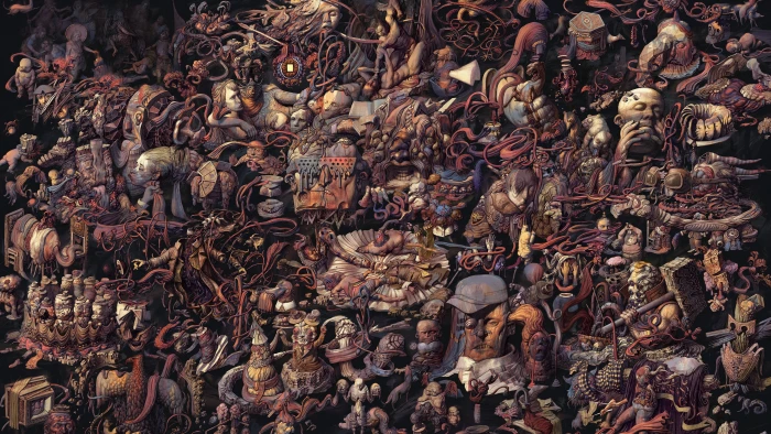 Disco Elysium artwork concept art game Anton Vill 2k 4k