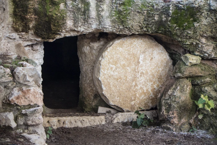 empty tomb nazareth israel village jesus stone 2k 4k 5k