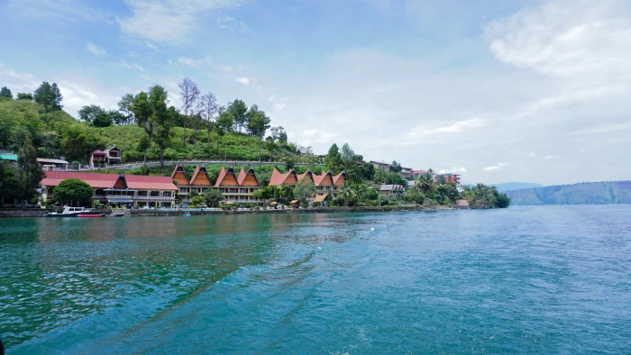 lake toba north sumatra indonesian nature tropical samosir 2k 4k 5k