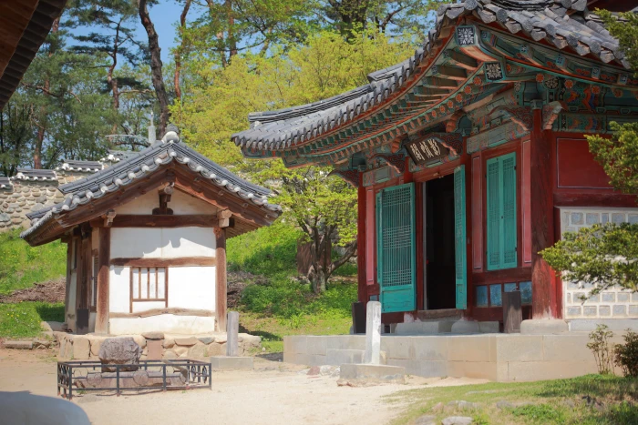 giwajip korean traditional spring republic of korea building 2k 4k 5k