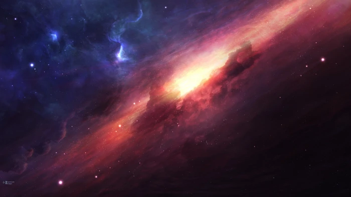 space art nebula digital galaxy universe outer 2k 4k 5k 8k