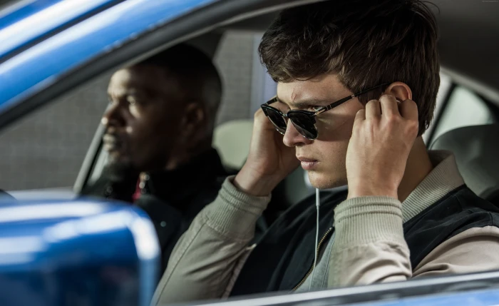 Baby Driver Ansel Elgort Jamie Foxx 2k 4k 5k