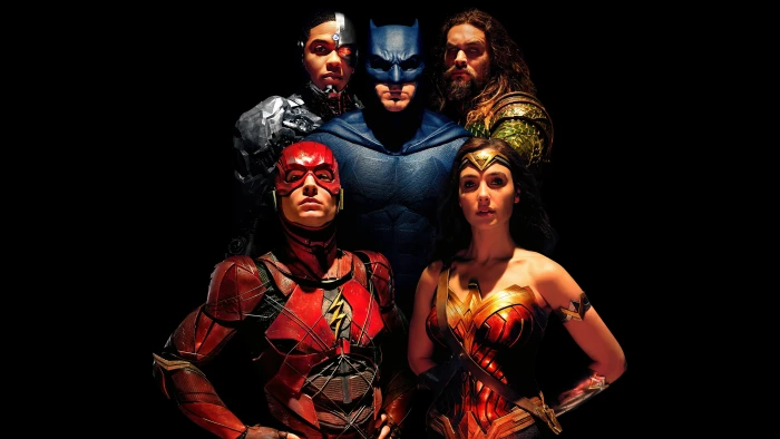 Justice League poster Wonder Woman Batman The Flash 2k 4k 5k 8k