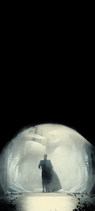 Superman Rising dc comic movie wallpaper superhero amoled mobile 2k