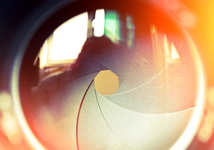 black lens closeup photo of camera colorful photography 2k 4k 5k 8k