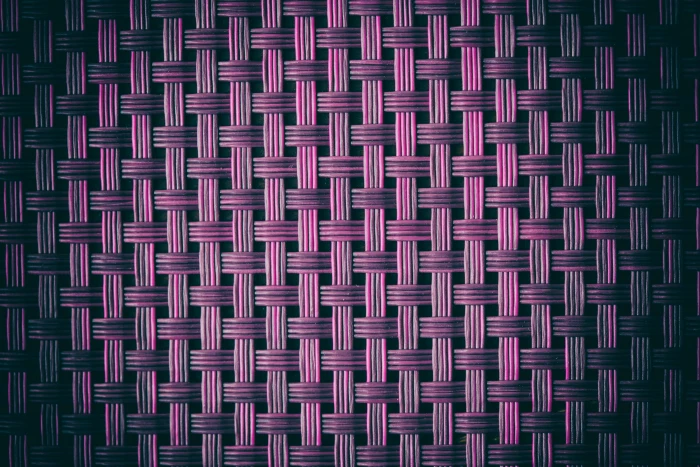 Close up macro shot of coloured fabric texture image captured with a Canon DSLR 2k 4k