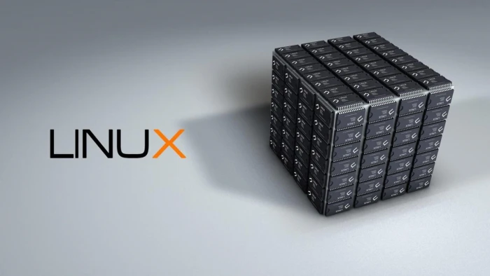 Linux cube logo system hi tech business computer black Color 2k