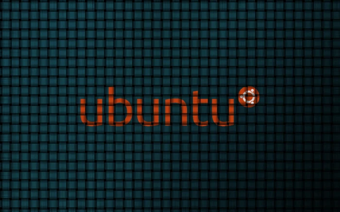 red Ubuntu logo Linux digital art text western script communication