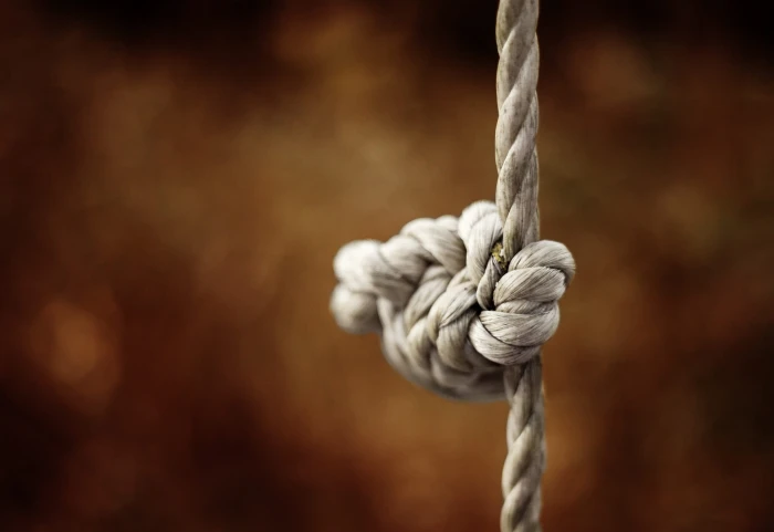 rope strong macro secure close up knot strength connection 2k