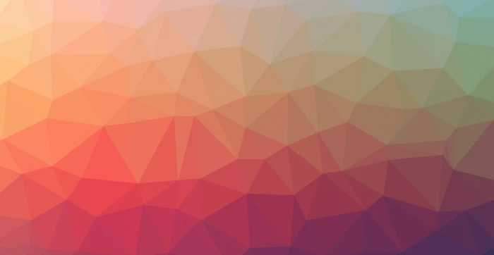 triangle abstract gradient soft Linux blue violet 2k