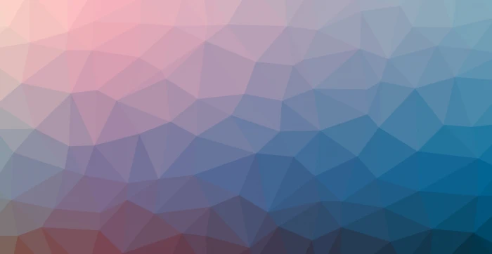 triangle abstract gradient soft Linux blue violet 2k