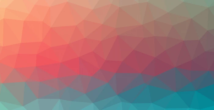 triangle abstract gradient soft Linux blue violet 2k