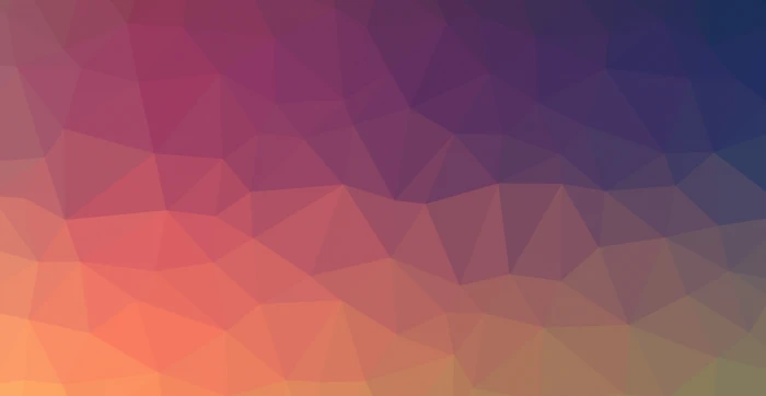 triangle abstract gradient soft Linux blue violet 2k