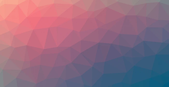 triangle abstract gradient soft Linux blue violet 2k