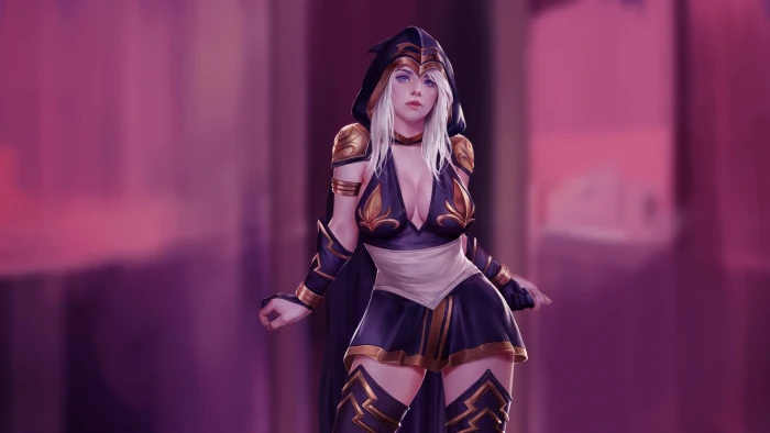Ashe League of Legends video games game characters 47 2k 4k 5k 8k