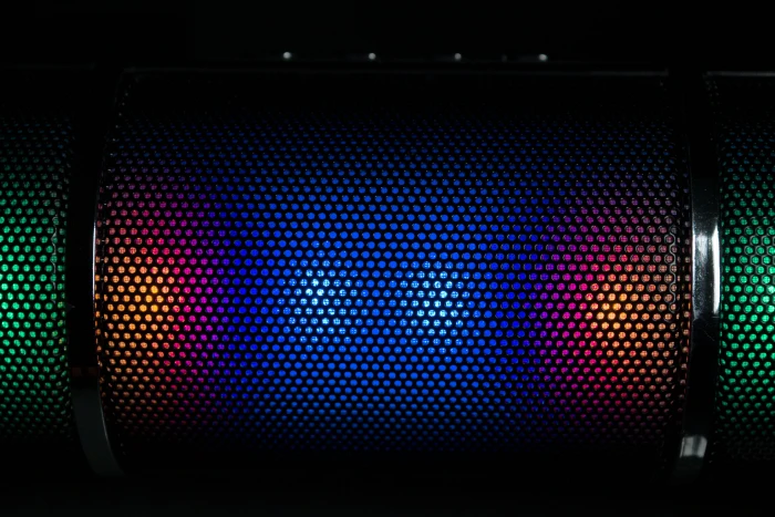 Black Portable Speaker abstract abstraction background blur 2k 4k 5k