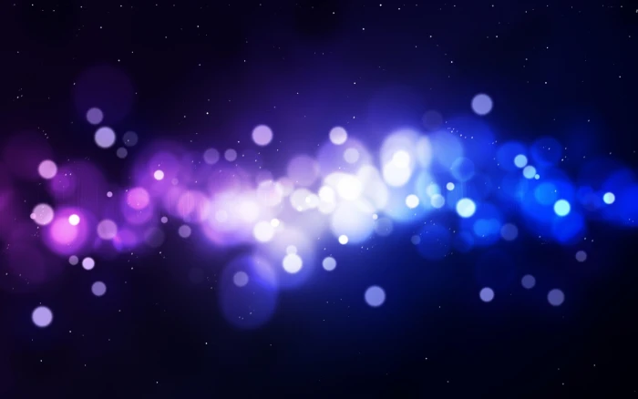 Blurry light circles bokeh photography abstract 2k