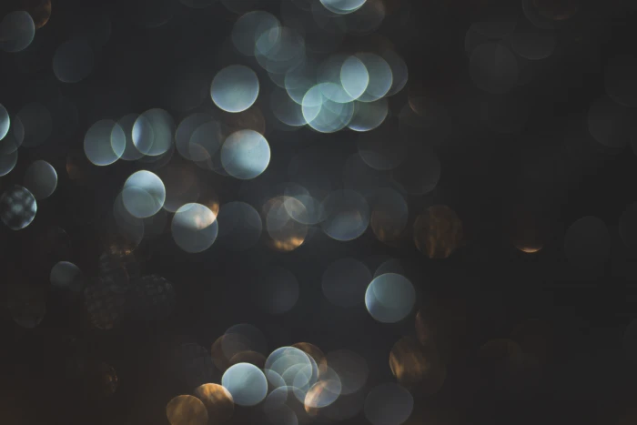 bokeh blue dark background 2k 4k 5k