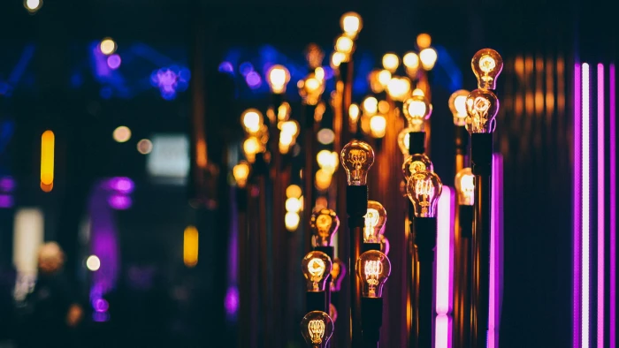 bokeh lights photography lightbulb street neon night 2k