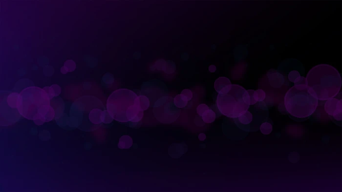 circle bokeh dark violet minimalism gradient defocused 2k