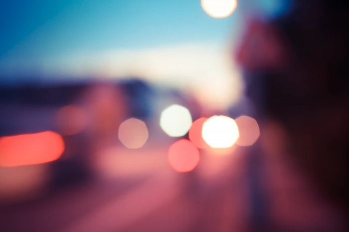 Colorful Night Bokeh abstract evening defocused backgrounds 2k 4k