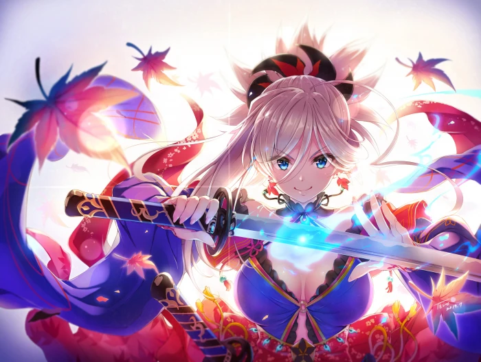 Miyamoto Musashi fate grand order Fate Series anime girls 2k