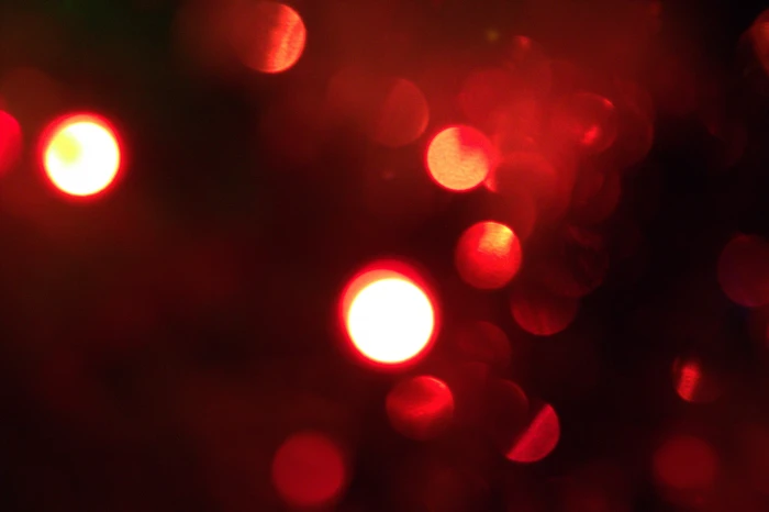 red bokeh lights texture abstract background night 2k 4k 5k