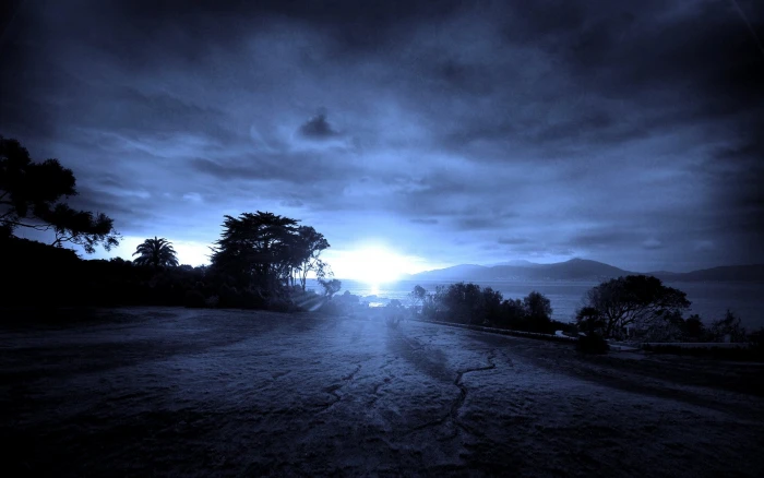 blue dark mystic sun 2k