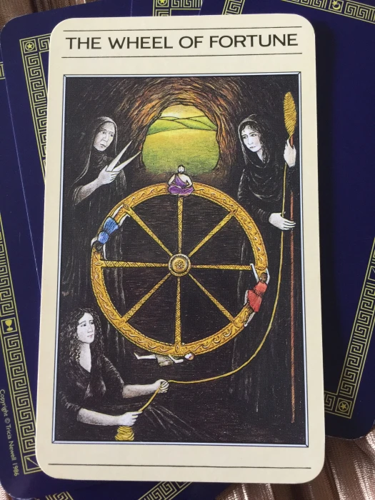 tarot cards mystic prediction fantasy symbol wheel of fortune 2k