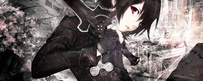 anime dual monitor multi screen widescreen dualmonitor dualscreen 2k