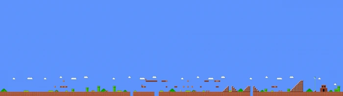 bross dual game jeu mario monitor multi multiple screen widescreen dualmonitor dualscreen 2k 4k