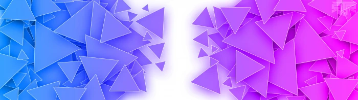 digital art dual monitors triangle colorful abstract multiple display widescreen dualmonitor dualscreen 2k 4k