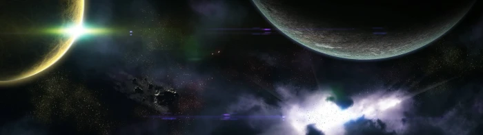 dual screen hd widescreen for desktop night astronomy space dualmonitor dualscreen 2k