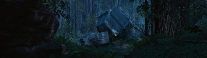 gray metal contain inside forest wallpaper Star Wars Battlefront widescreen dualmonitor dualscreen 2k 4k 5k