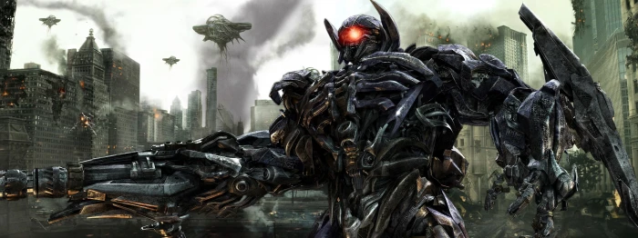 Shockwave in New Transformers 3 dual monitor widescreen dualmonitor dualscreen 2k