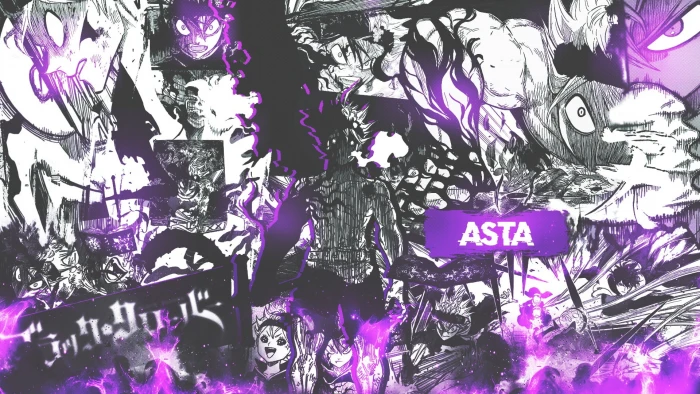 Anime Black Clover Asta 2k