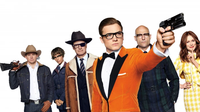 Kingsman The Golden Circle Colin Firth Taron Egerton 2k 4k 5k 8k