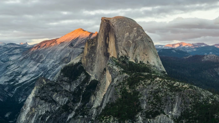 mountain photo during daytime Half Dome Yosemite National Park 2k 4k 5k 8k