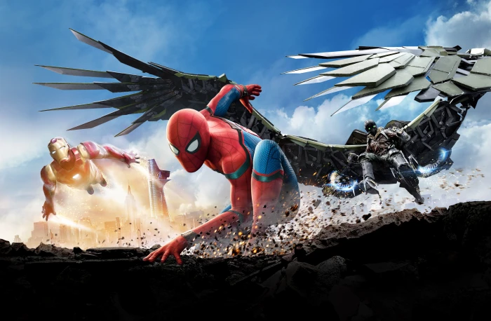 photo of Spider Man The Home Coming movie digital wallpaper Homecoming 2k 4k 5k 8k