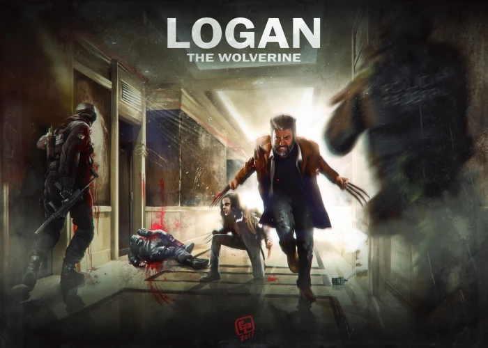 Artwork Wolverine Logan Digital paint 2k 4k 5k 8k