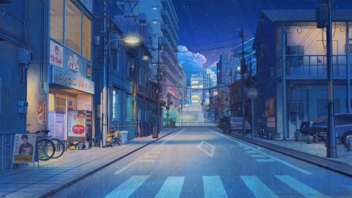 The Painted streets of Japanese town 2k