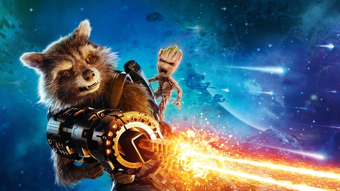 baby groot rocket raccoon movies guardians of the galaxy vol 2 2k 4k 5k 8k