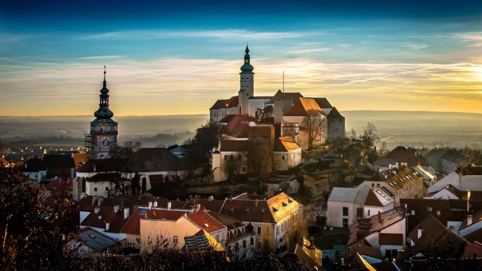 mikulov castle old town 2k