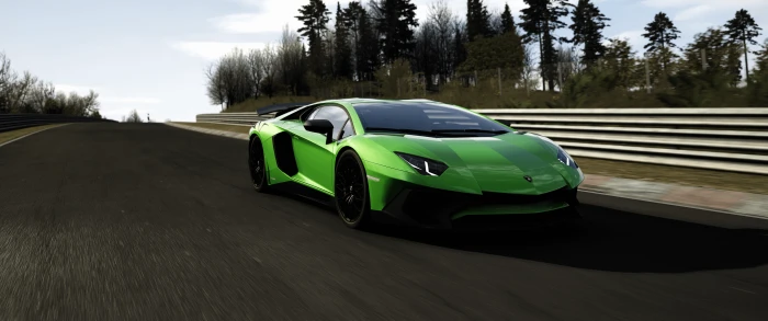 Aventador SV on the Nordschleife 2k