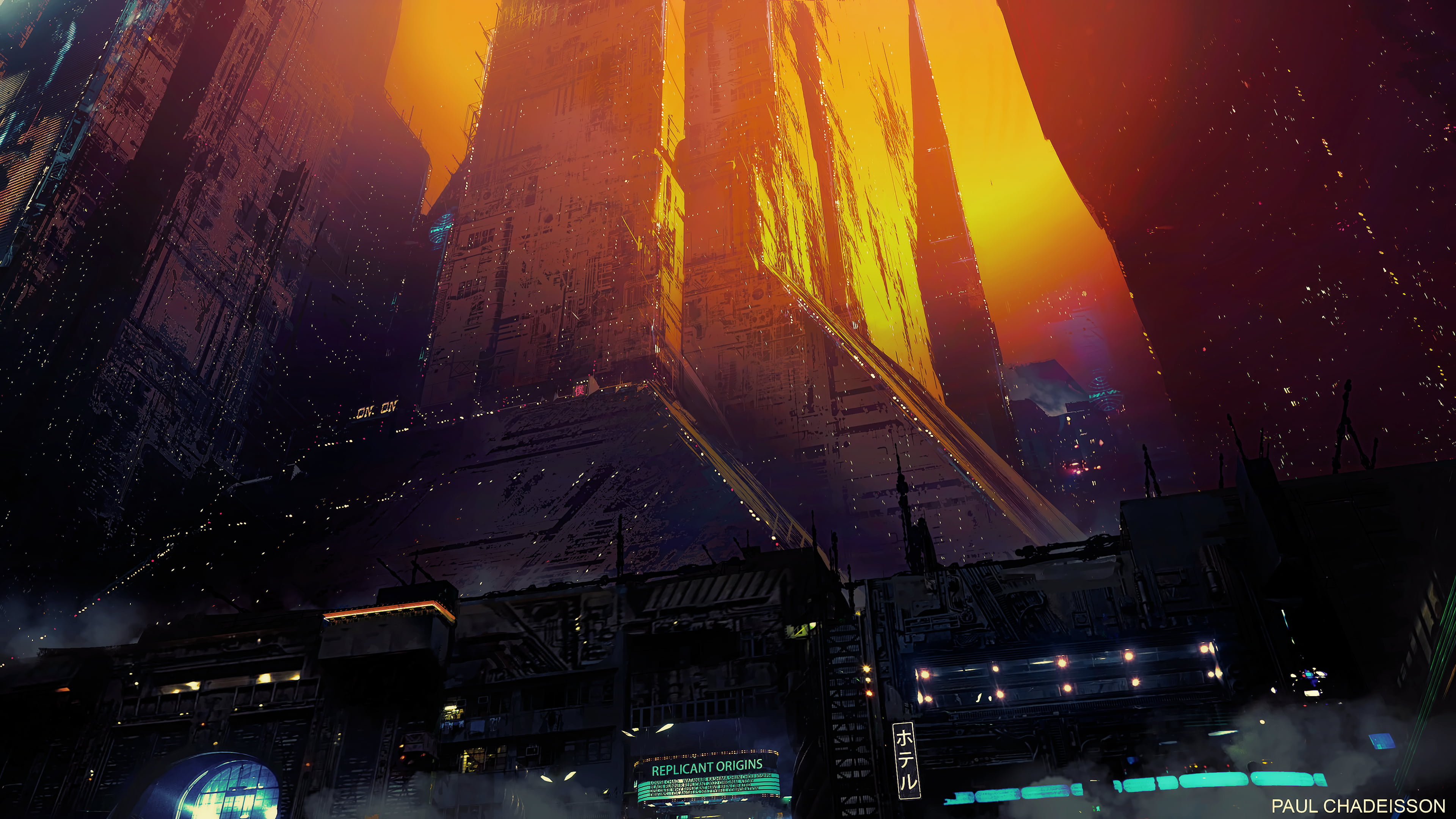 cyber science fiction digital art concept cyberpunk 2k