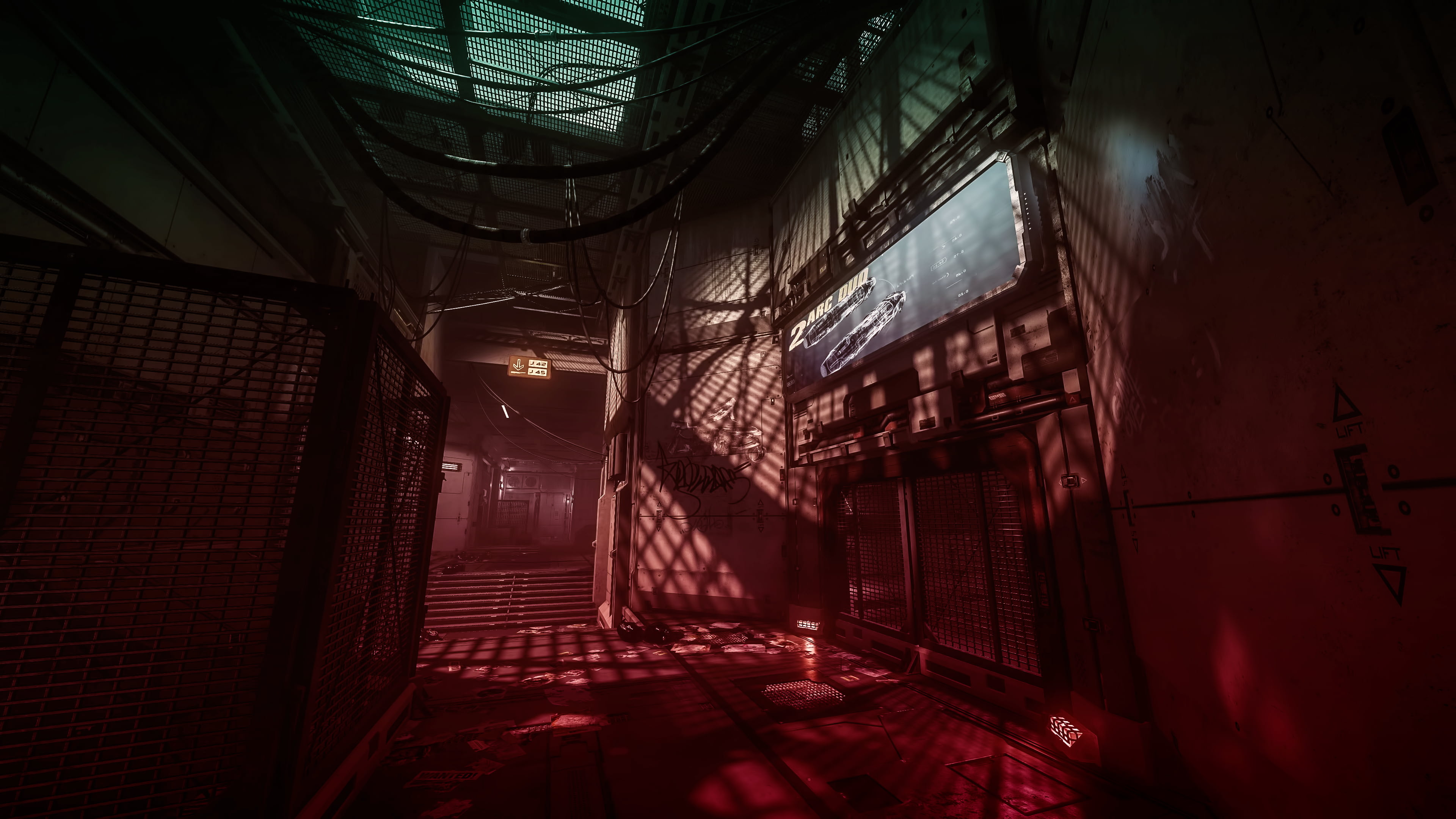 cyber science fiction digital art concept cyberpunk 2k