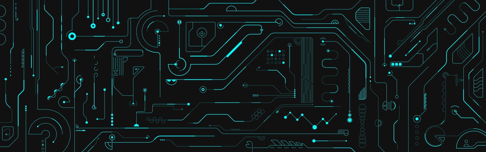 green cyber decor circuit 2k