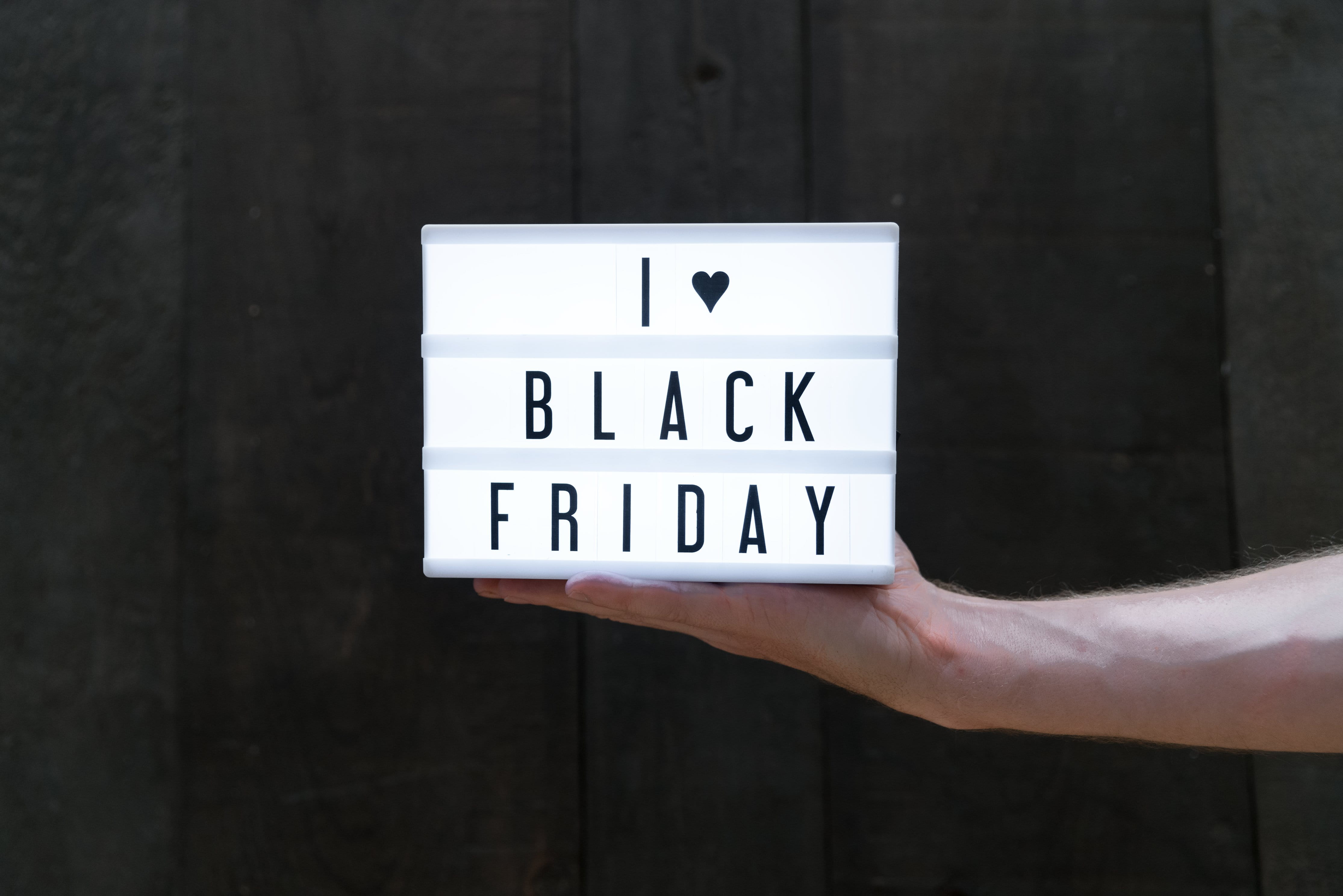 I Heart Black Friday Photo Sale Cyber Monday Shopping 2k 4k
