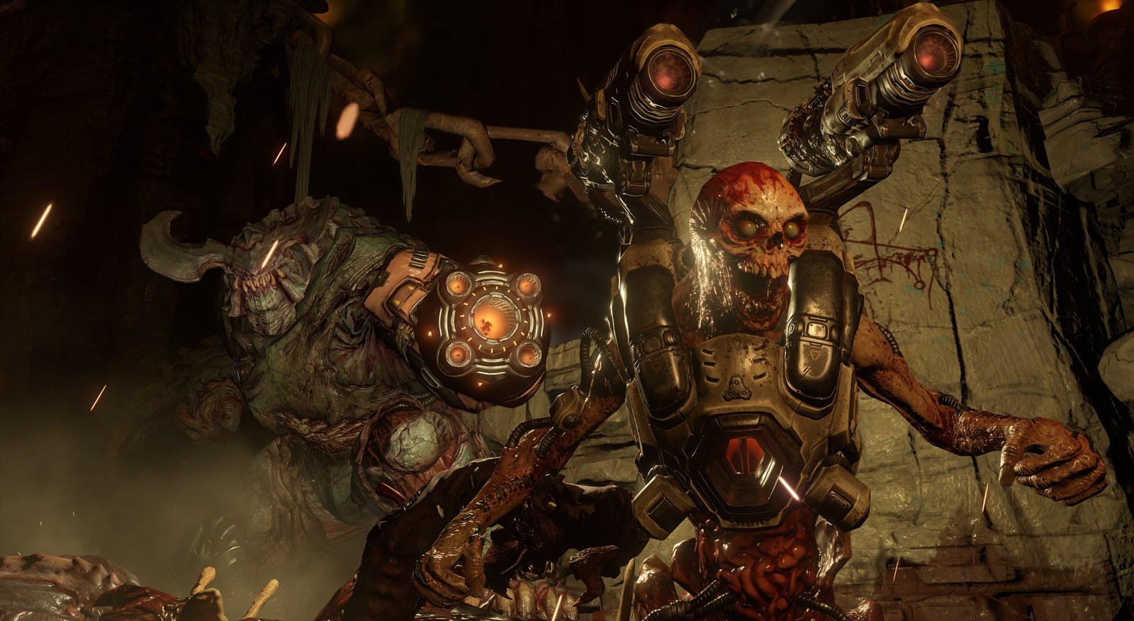 monsters Cyberdemon Doom 4 Cyber demon 2k